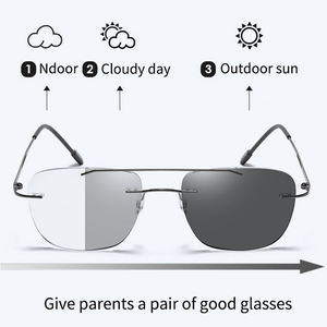 <span class=keywords><strong>Gafas</strong></span> de lectura fotocromáticas para hombre, lentes de lectura con bloqueo de luz azul, a granel, a la moda, de la mejor calidad - Product Image 4