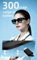 SENDER Nouvelle Technologie Verres Électrochromiques T200C Lunettes Intelligentes Caméra 800W Pixels Prise de Vue Vidéo 1080P Assistant IA ChatGPT