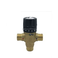 Vanne de contrôle et filtre, vanne de mélange thermostatique réglable