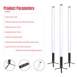 <span class=keywords><strong>Led</strong></span> ngoài trời pin không dây 360 độ sáng pixel ống, bar, KTV, microphone ánh sáng sân khấu - Product Image 1
