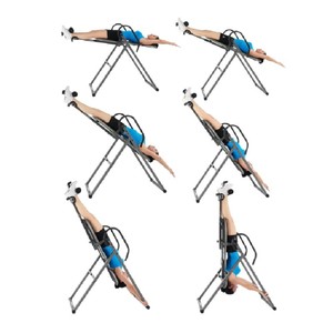 Table d'inversion à technologie avancée avec massage par vibration et chaleur, robuste, capacité jusqu'à 300 lb - Product Image 5