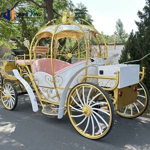 Carruaje sin caballos eléctrico favorito de los estadounidenses Carruajes de caballos de la boda real en el casco antiguo: un icono de transporte especial - Product Image 5