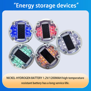 ไฟเตือนจราจรแบบฝังพื้น Chuang An Yue Solar Buried Road Nail รุ่น CS-SR-829 เส้นผ่านศูนย์กลาง 143 มม. พร้อมไฟ LED กระพริบสำหรับถนน - Product Image 5