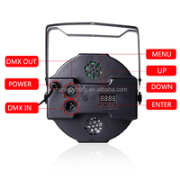 Mini projecteur PAR LED RGB 3W haute puissance 18x3W DMX512 5000K lumière du jour pour DJ, mariage, scène, discothèque, événements festifs - Offre Spéciale