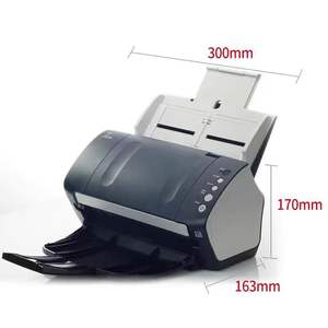 Scanner CCD couleur professionnel Fujitsu Fi-7130, haute vitesse, recto-verso, 30 600 A4, alimentation automatique de documents ADF, USB, télécommande (RC) - Product Image 4