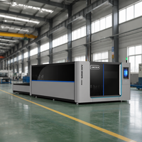 Nouvelle machine de découpe laser à fibre numérique Tianchen 6000W/3000W à refroidissement par eau automatique avec contrôle CNC Cypcut pour tôles métalliques DWG