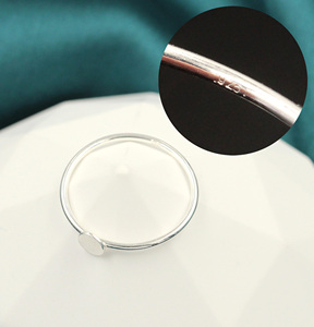 Classic KUMOKUMO 925 Sterling Silver Non-Tarnish Disc Stacking Ring for Women <strong>America</strong> Origin <strong>Jewelry</strong> Making <strong>Supplies</strong> - Product Image 4