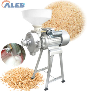 Machine de broyage à sec et humide, moulin à farine de soja et de maïs, broyeur de céréales, prix du moulin à disques pour maïs, machine à moudre les céréales - Product Image 1