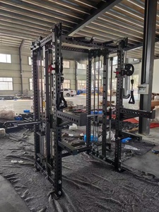 Équipement de musculation à domicile SK : Ensemble multifonctionnel avec <span class=keywords><strong>poulie</strong></span> double réglable, machine Smith et rack de musculation pour studio professionnel à domicile - Product Image 6
