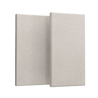Panel Akustik Fiberglass Berlapis Kain Multi-Warna Panel Dinding Kedap Suara Peredam Suara untuk Studio Teater 47.24X23.62X1 inci
