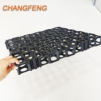 Grille en PEHD haute résistance pour gazon, grilles perméables alvéolaires pour le stationnement et les jardins, pour la stabilisation du sol sous le gazon artificiel et les terrains de sport