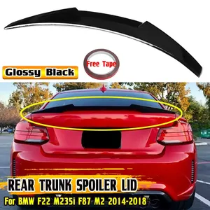 สปอยเลอร์หลังคุณภาพสูงสำหรับรถยนต์ BMW F22 M235i F87 M2 ปี 2014-2018 รุ่น M235i  สำหรับติดตั้งที่ฝากระโปรงท้าย - Product Image 1