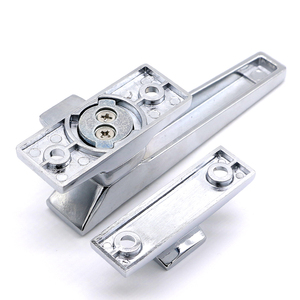 XK301 Modern High-quality Stainless Steel Glass Cabinet Sliding Window Patio <strong>Door</strong> Handle Lock Rotating Airtight Oven Replacement - Product Image 4