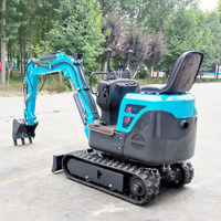 Excavatrice Caterpillar Cabine 1 tonne EPA EURO5 Kubota KOOP Support anti-roulis Livraison rapide Mini pelle QILU