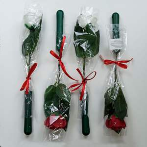 Vente en gros de cadeaux romantiques pour la Saint-Valentin, rose en plastique lumineuse à LED - Product Image 3