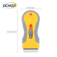 Outils de pose d'autocollants pour véhicules, lame de rasoir en plastique, grattoir pour vitres avec support de personnalisation OEM