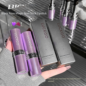 Lápiz Labial Vegano de Larga Duración, Resistente al Agua, con Brillo Cremoso Mineral Secreto Negro Mágico para Mujer, Etiqueta Privada, Superventas - Product Image 6