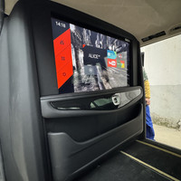 Cloison de séparation VIP pour Vito Classe V avec téléviseur relevable de 43 pouces, couleurs personnalisées, cloison de séparation pour Mercedes Benz Classe V Vito W447 W448