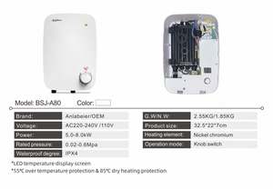 อัลตาโพเทนเซีย8000W-12000W 220V calientamiento pantalla tactil calientador de instantanea instantanea electrico - Product Image 3