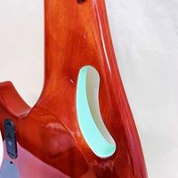 Guitare basse électrique sans tête à cinq cordes MusicBus Fan Piece pour instruments à graves, portable pour les performances et les répétitions