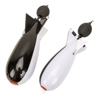 Dispositif d'appâtage transfrontalier de style européen pour la pêche à la carpe, lanceur de longue portée multicolore pour réservoir