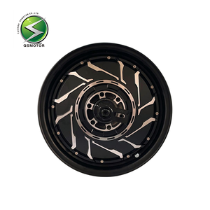 QSMOTOR 12인치 6000W PRO 듀얼 홀 40H 브러시리스 시리즈 와운드 <span class=keywords><strong>DC</strong></span> 디스크 브레이크 모터 IE4 효율성 IP55 방수 72V <span class=keywords><strong>DC</strong></span> 전기 - Product Image 3