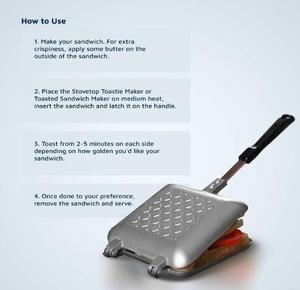 Máquina <span class=keywords><strong>para</strong></span> hacer sándwiches tostados OEM-Prensa Panini o máquina <span class=keywords><strong>para</strong></span> hacer queso a la parrilla-Toastie superior antiadherente Ideal <span class=keywords><strong>para</strong></span> interiores y exteriores - Product Image 5