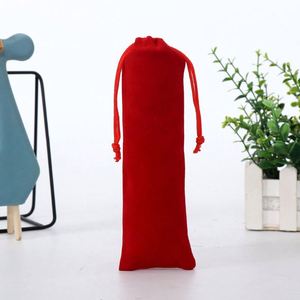 ถุงกำมะหยี่หลากหลายแบบพร้อมส่งขายส่ง ถุงกำมะหยี่สีดำสำหรับเก็บเครื่องประดับ ถุงผ้ารูดปิด ถุงใส่หวี ผลิตจากเจ้อเจียง รุ่นผ้าฟลีซ - Product Image 4