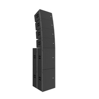 Système de sonorisation professionnel pour scène, ensemble d'équipement pour mariage, église, club, système de sonorisation Line Array et caisson de basses, solution audio complète