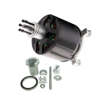 Moteur sans balais 25KW MP 120100 KV80 pour paramoteurs et karts