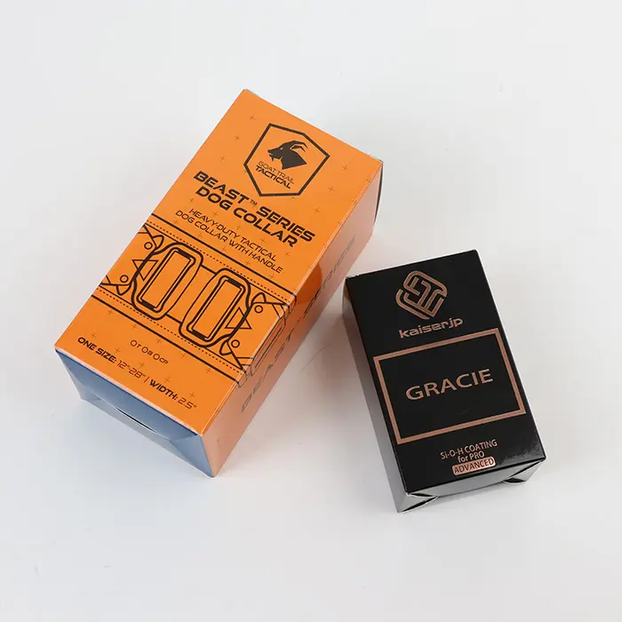 Kunden spezifische Größe Kraft White Cardboard Paper Folding Box für kosmetische Geschenk verpackung Paper Box