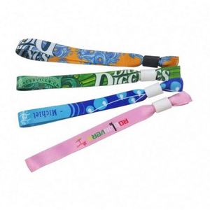 Pulsera de Tela de Poliéster Tejida Personalizada para Eventos, Festivales, Clubes y Conciertos - Product Image 4