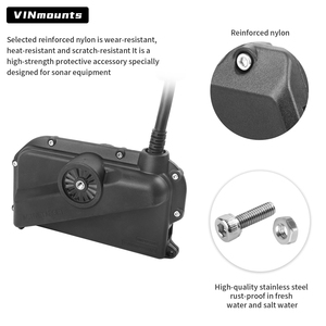 Housse de protection en nylon VINmounts pour transducteur sonar actif ActiveTarget 2, bouclier anti-collision pour la pêche et la navigation marine - Product Image 4