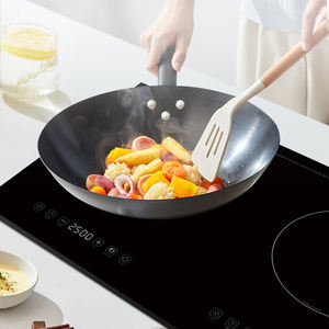 Placa de inducción de cerámica con control táctil, Cocina de Inducción eléctrica de 2 quemadores, Cocina de Inducción de doble cabezal - Product Image 2