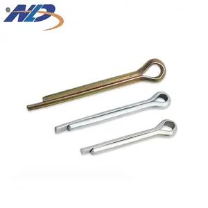 NLD Hot Sale Stainless Steel 304/316Carbon Steel Yellow Zinc Split M1 M2 M3 Slotted Spring Cotter Pins