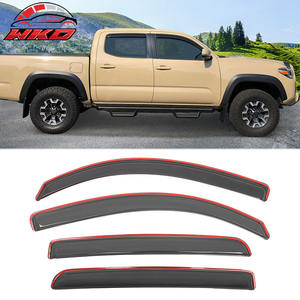 Viseras para Ventanas de Toyota Tacoma 16-23, Doble Cabina, Acrílicas, Protección Contra la Lluvia - Product Image 1
