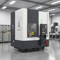 Tour CNC vertical VTC650 pour usinage de roues, machine de tournage CNC certifiée CE