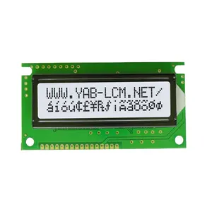 2X16 אופי מודול, 5 V או 3.3V 16X2 Lcd תצוגה