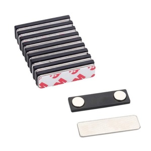 Magneti per Badge Nominativi, Supporti Magnetici per Badge con 3 Potenti Magneti al Neodimio - Product Image 1