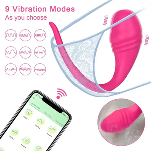 AIERSHA Meilleure vente Silicone portable culotte vibrateur jeu de <span class=keywords><strong>sexe</strong></span> <span class=keywords><strong>Android</strong></span> Play Store App jouets sexuels pour adultes - Product Image 2