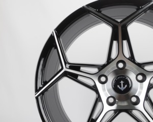ล้ออลูมิเนียมอัลลอยด์แบบจานลึก5X112 5X114.3ขอบผู้โดยสารสำหรับรถ Audi <span class=keywords><strong>Mercedes</strong></span> - Product Image 4