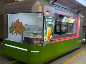 Top Quality Mobile Kitchen Food Trailer Catering Retro <b>Bbq</b> Chinese Food Truck for Sale - Product Image 2