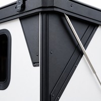Camper de luxe pour pick-up, coque rigide pop-up Huntoo, intérieur isolé, auvent pliable pour 4x4 tout-terrain