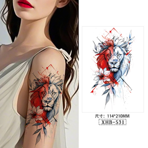 Adesivi <span class=keywords><strong>per</strong></span> <span class=keywords><strong>Tatuaggi</strong></span> Temporanei con Design di Animali Non Tossici Impermeabili e Resistenti al Sudore Stampati su Carta <span class=keywords><strong>per</strong></span> Uso in Festa - Product Image 2