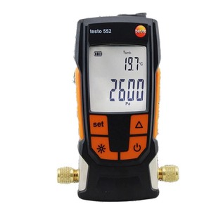 Manomètre numérique Testo 552 pour systèmes de réfrigération et de pompes à chaleur - Product Image 4