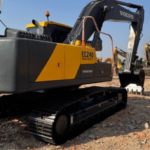 Prix avantageux, excavatrice sur chenilles Volvo EC240 d'occasion, faible nombre d'heures, 24 tonnes, pelle rotative, matériel de terrassement d'occasion à vendre - Product Image 1