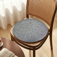 Coussin Ergonomique en Feutre de Polyester Toutes Saisons, Amovible et Lavable, pour Soutien des Assises, Soulagement de la Pression, Écologique, Antidérapant et Stable