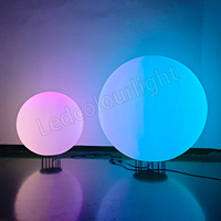 Éclairage de scène à pixels adressables, 80 cm, 120 cm, LED DMX, boule suspendue LED, lumière à pixels LED, DC24V, étanche