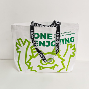 Sac écologique pliable en gros, recyclé, portable, cadeau client, ouverture de magasin, événement, sac de cadeau - Product Image 2