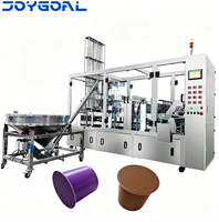 Machine automatique de remplissage et de scellage de capsules de café en poudre de haute précision, pour gobelets en plastique, verre et métal